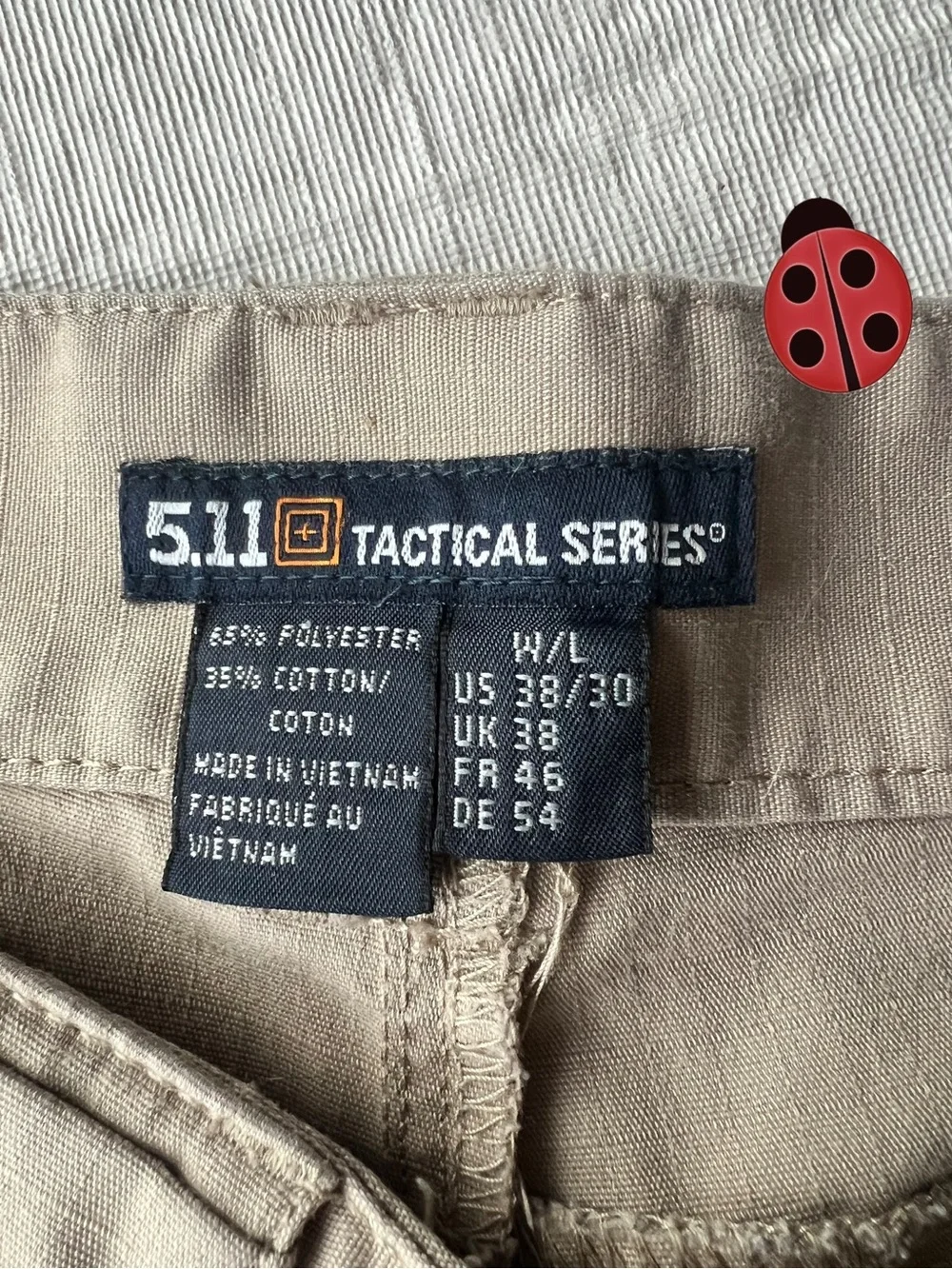5.11 Utility Cargo Pants in Tan 38x30